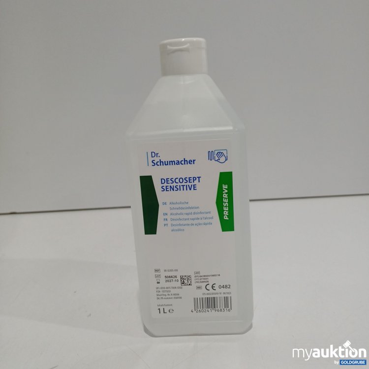 Artikel Nr. 894649: Dr.Schumacher Alkoholische Schnelldesinfektion 1L