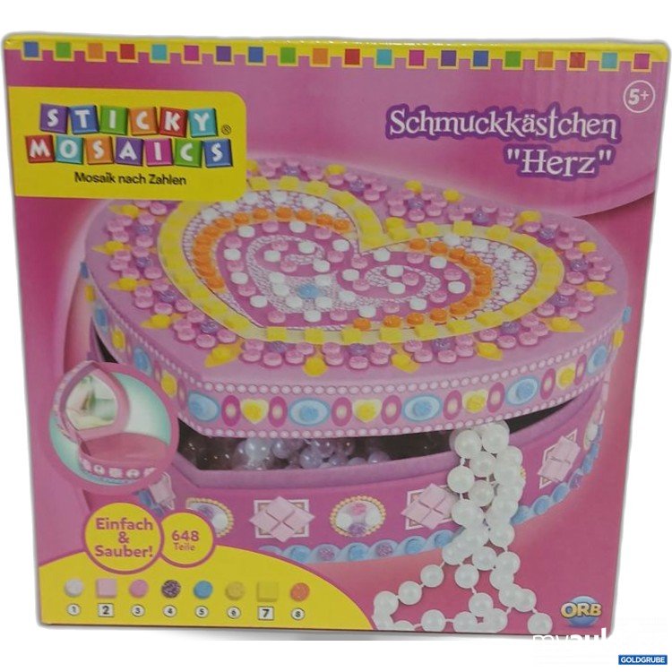 Artikel Nr. 921649: ORB Sticky Mosaics Schmuckkästchen Herz