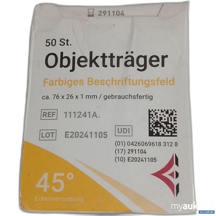 Artikel Nr. 932649 Artikel Nr. 932649: Objektträger Farbige Beschriftungsfelder 50 St.
