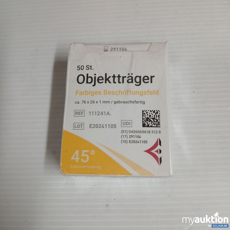 Artikel Nr. 932649 Artikel Nr. 932649: Objektträger Farbige Beschriftungsfelder 50 St.