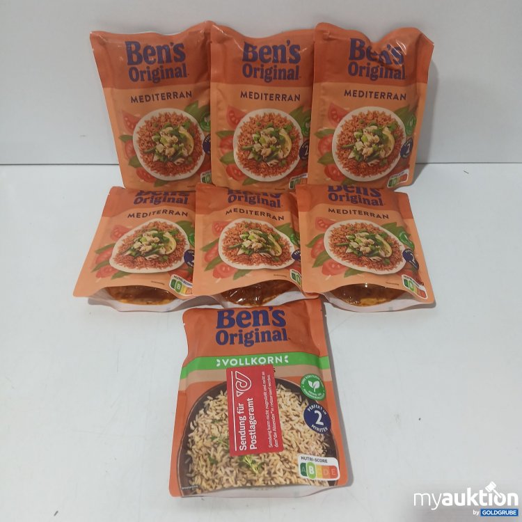 Artikel Nr. 958649: Ben's Original diverse Reis sorten 7×220g