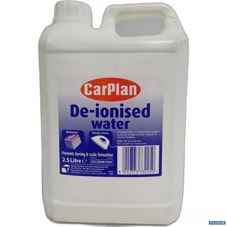 Artikel Nr. 960649: CarPlan De-ionised water 2.5 L