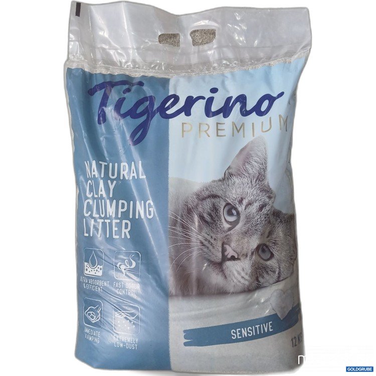 Artikel Nr. 990649 Artikel Nr. 990649: Tigerino Premium Natural Katzenstreu sensitiv 12kg