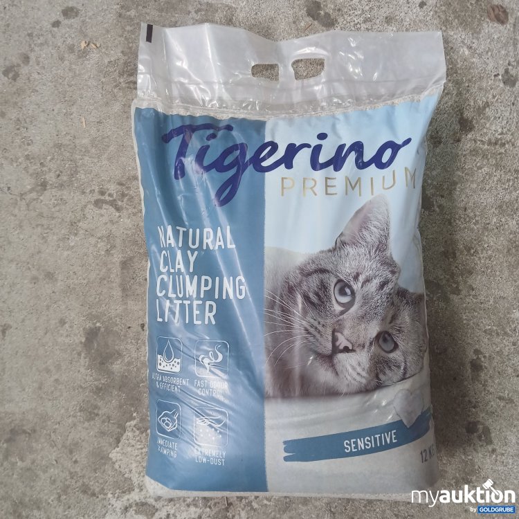 Artikel Nr. 990649 Artikel Nr. 990649: Tigerino Premium Natural Katzenstreu sensitiv 12kg