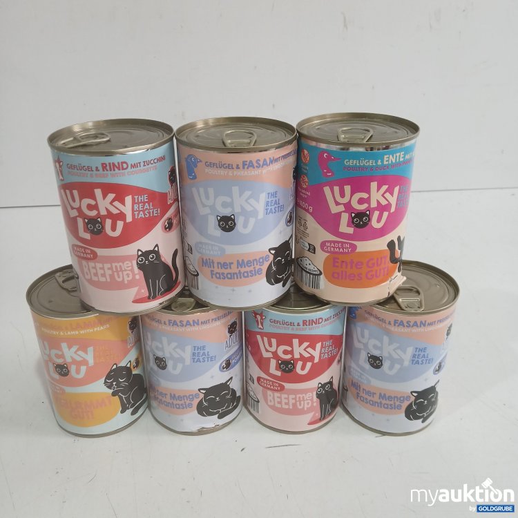 Artikel Nr. 998649: Diverse Lucky Lou Katzenfutter 7x400g 