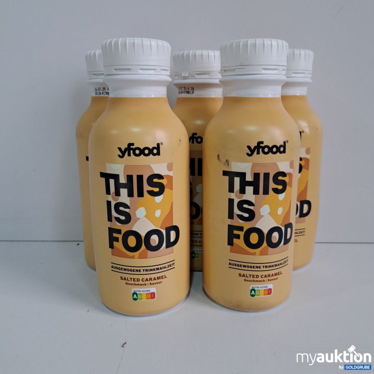 Artikel Nr. 816650 Artikel Nr. 816650: Yfood This is food Salted Caramel 5x500ml