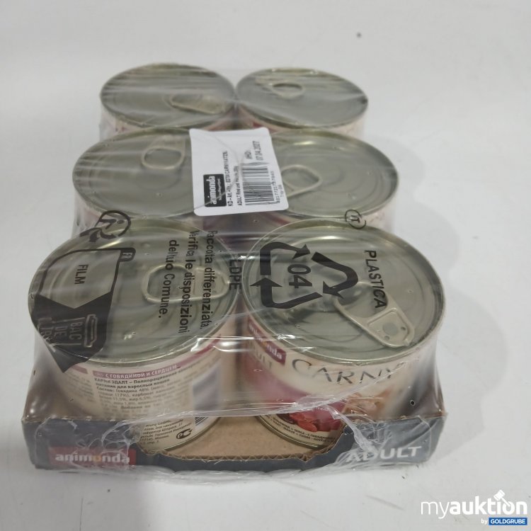 Artikel Nr. 867650: Animonda Gran Carny Katzenfutter Adult Rind+Herz 6x200g