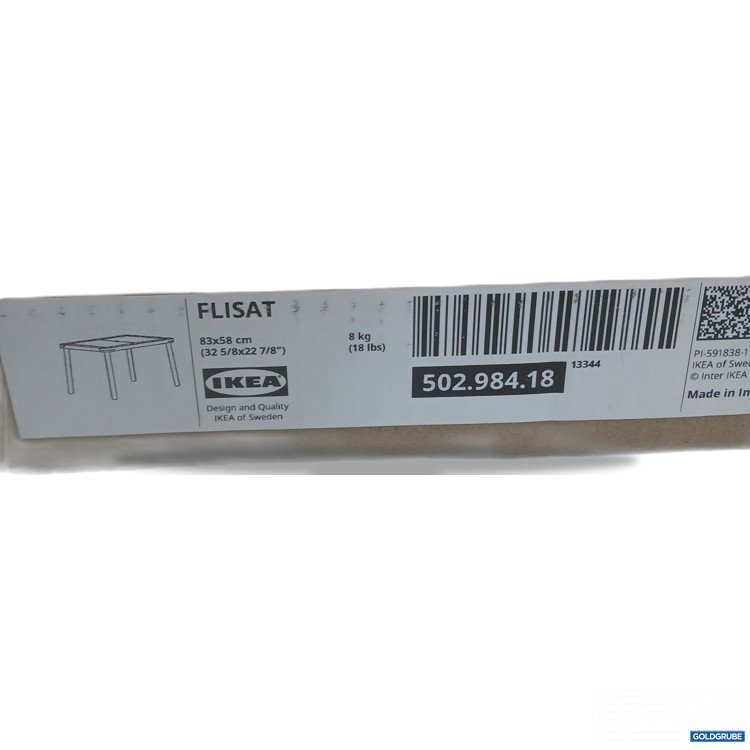 Artikel Nr. 884650: Ikea Flisat 83x58cm 502.984.18