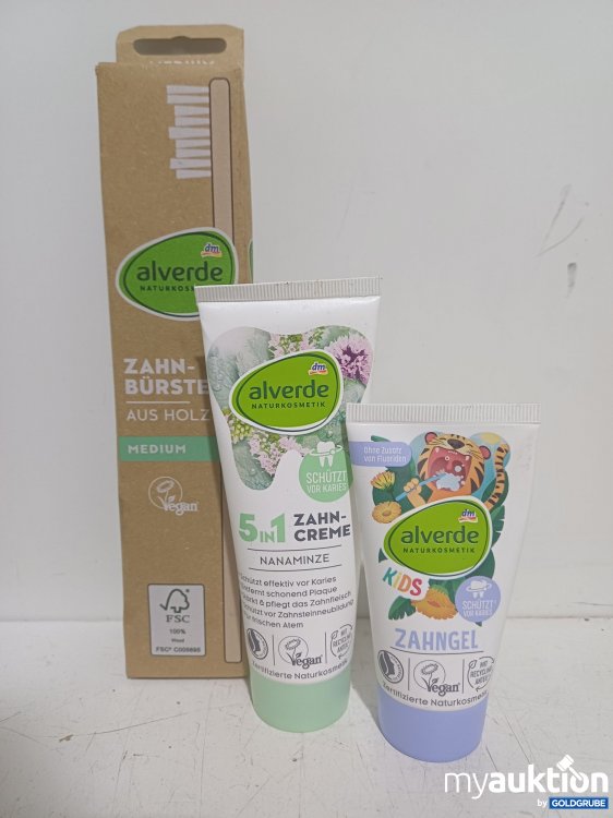 Artikel Nr. 886650: Alverde diverse Zahnprodukte 3Stk.