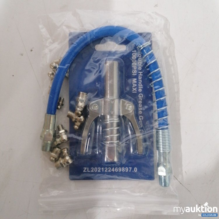 Artikel Nr. 887650 Artikel Nr. 887650: Double Handle Grease Gun Coupler 10000PSI Maxi