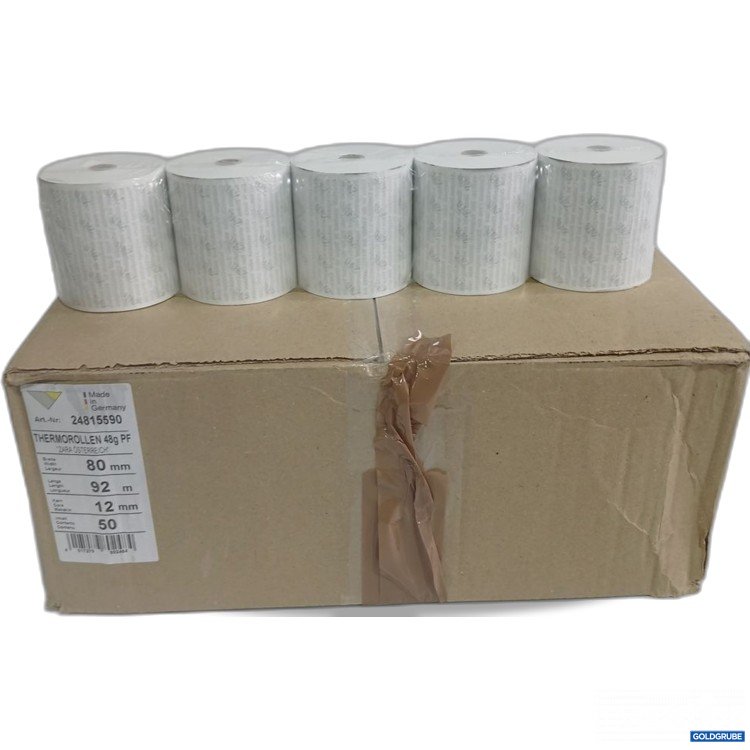 Artikel Nr. 893650: Thermorollen 48g PF 80 mm 92m 50Rollen