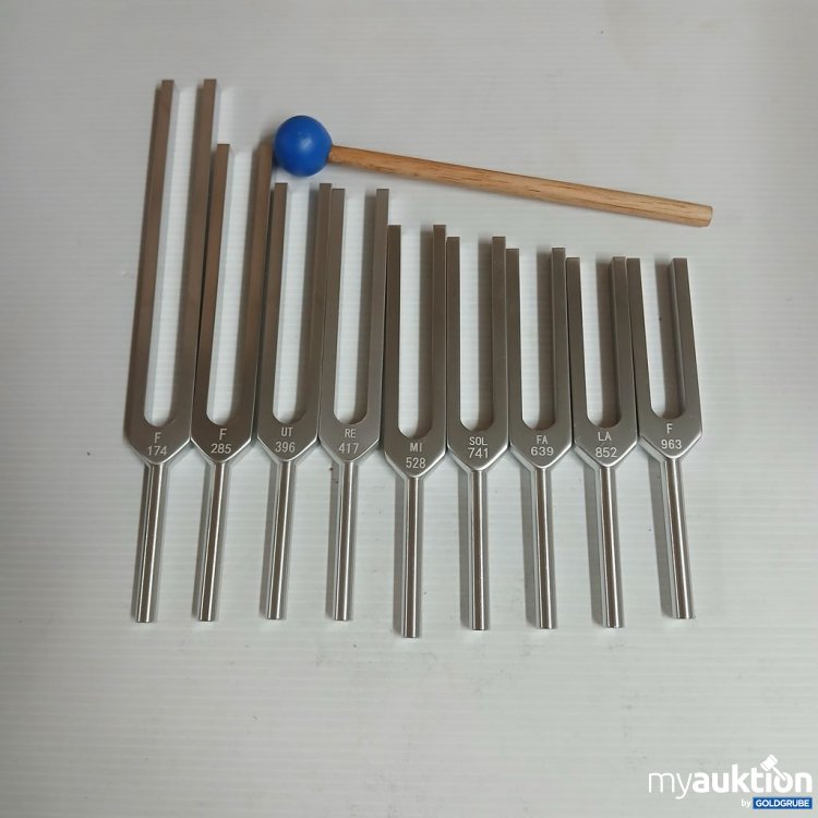 Artikel Nr. 932650: Stimmgabeln Set mit Schlägel