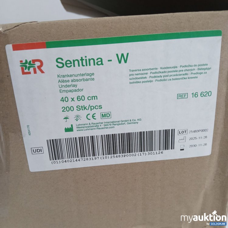 Artikel Nr. 972650 Artikel Nr. 972650: LR Sentina -W Krankenunterlagen 40x60cm 200Stk