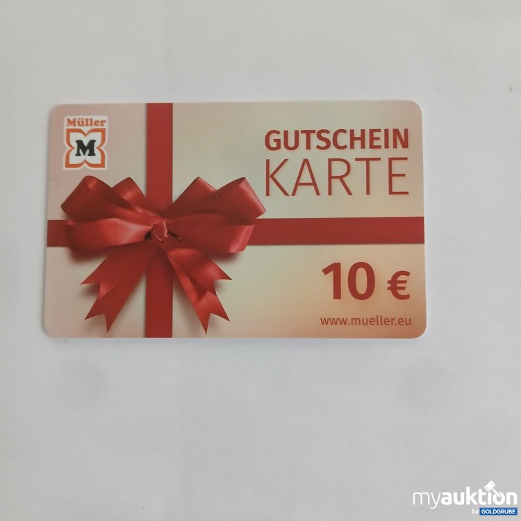 Artikel Nr. 988650 Artikel Nr. 988650: Müller Gutschein Wert 10€