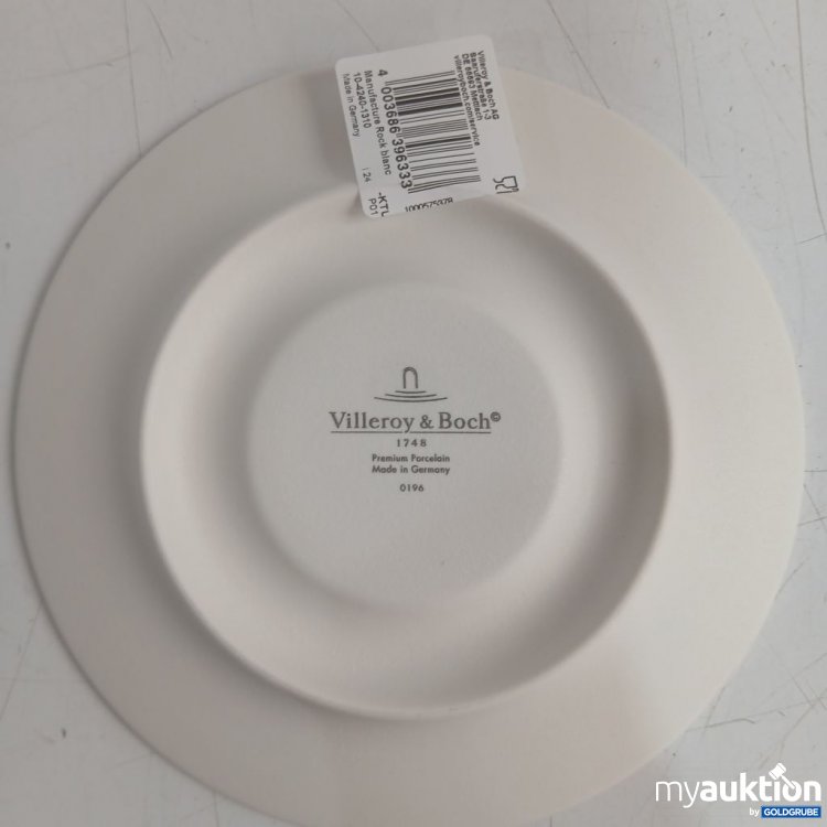 Artikel Nr. 446651 Artikel Nr. 446651: Villeroy & Boch Manufacture Rock blanc Kaffeetasse Untertasse 6 Stück