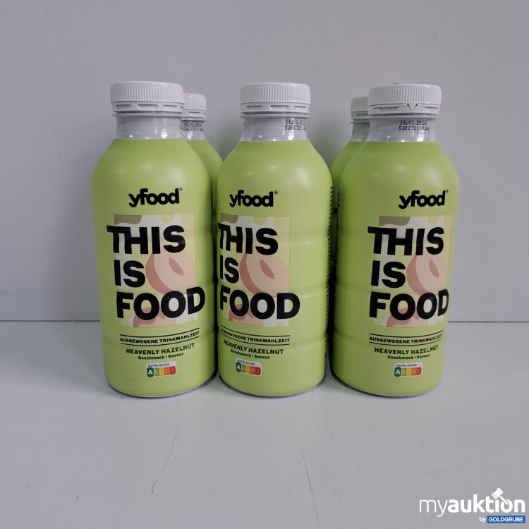 Artikel Nr. 816651 Artikel Nr. 816651: Yfood This is food Heavenly Hazelnut 6x500ml