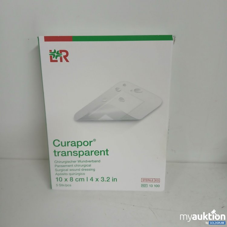 Artikel Nr. 831651 Artikel Nr. 831651: Curapor Transparent Wundverband