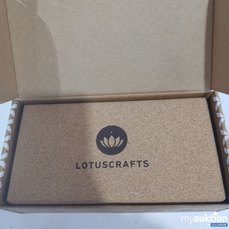 Artikel Nr. 872651: Lotuscrafts Yoga Block aus Kork 22x12x7,5cm 