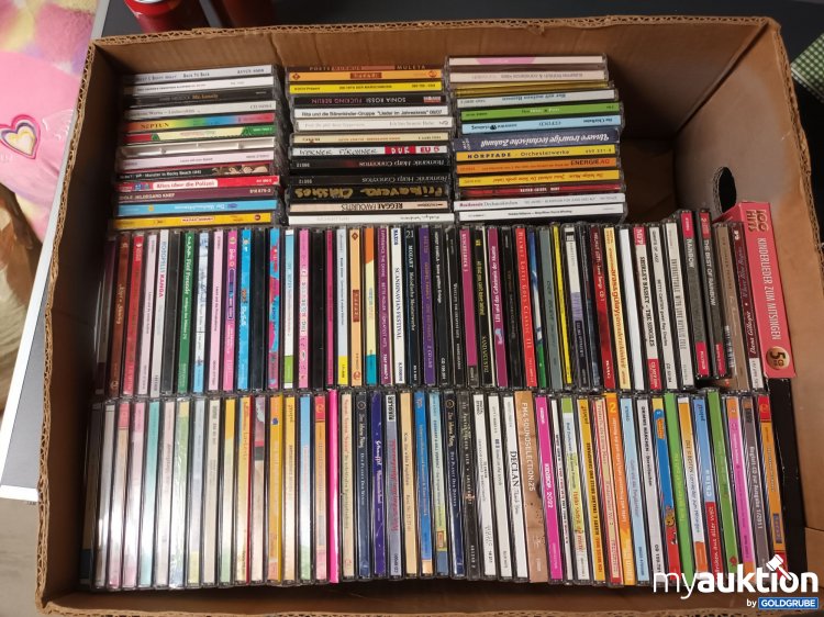 Artikel Nr. 901651 Artikel Nr. 901651: Karton mit ca. 130 Musik Cds