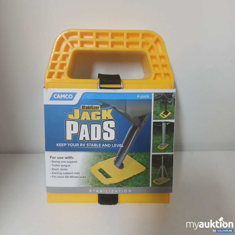 Artikel Nr. 916651: Camco Stabilizer Jack Pads 4x