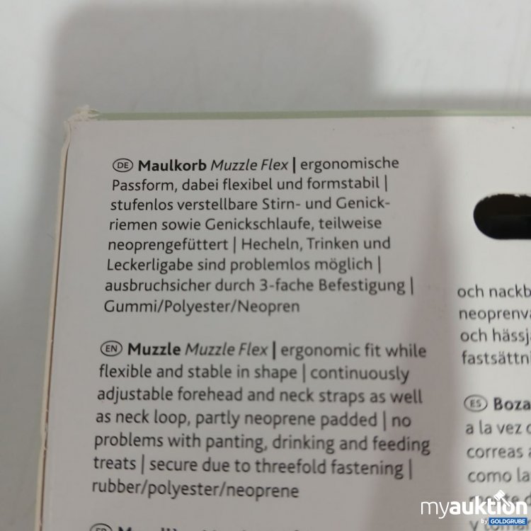 Artikel Nr. 921651: Trixie Maulkorb Muzzle Flex L