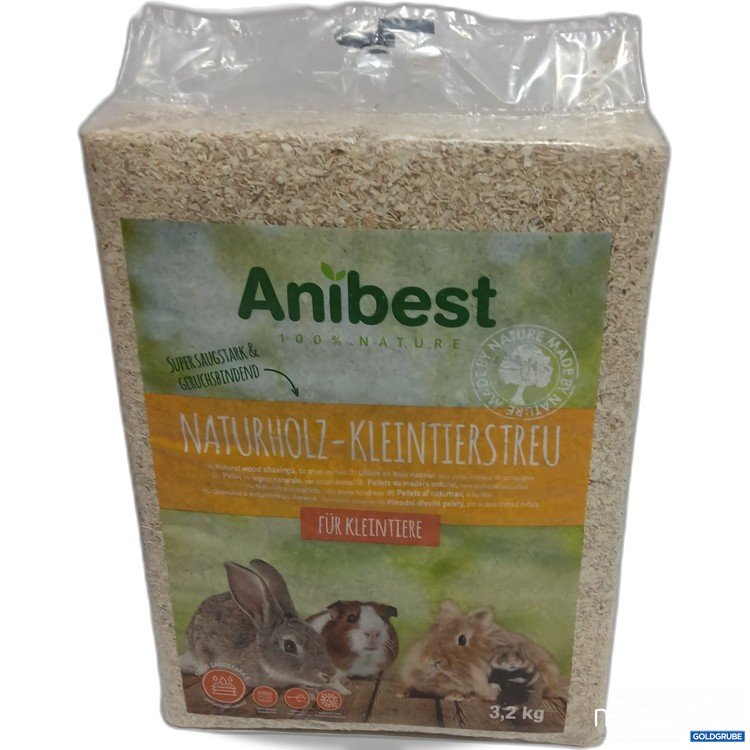 Artikel Nr. 950651: Anibest Naturholz-Kleintierstreu 3.2Kg 