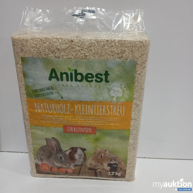 Artikel Nr. 950651: Anibest Naturholz-Kleintierstreu 3.2Kg 