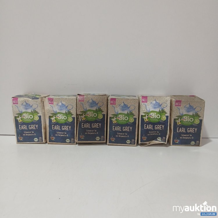 Artikel Nr. 958651: DM Bio Early Grey Schwarztee 6×35g