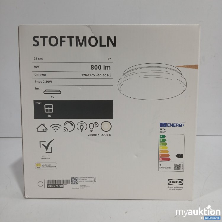 Artikel Nr. 968651: Ikea Stoftmoln 24cm 304.974.90 