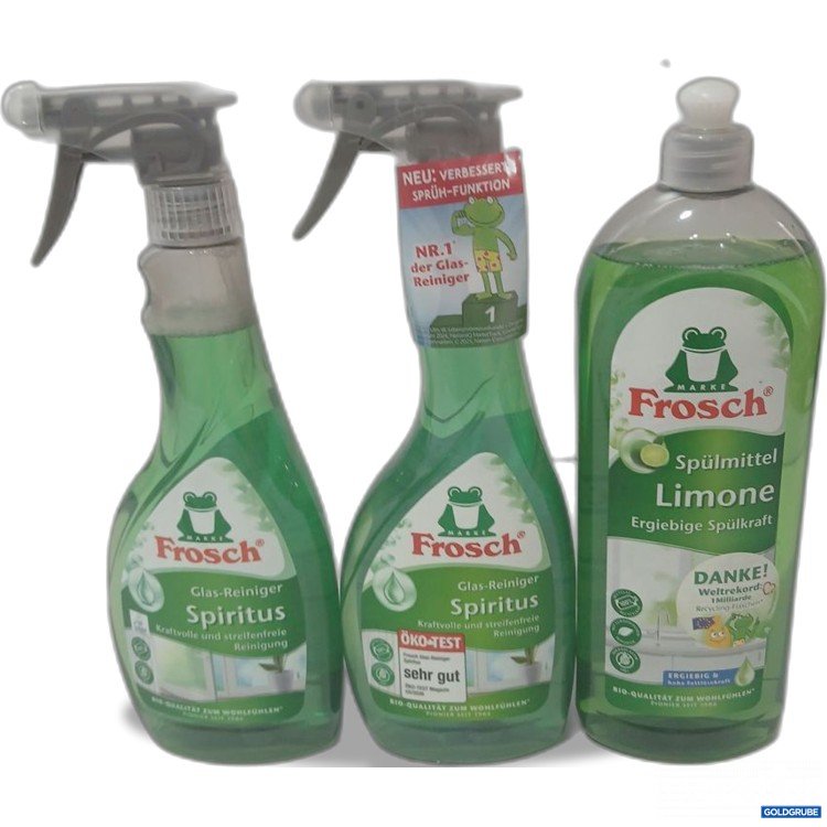 Artikel Nr. 984651: Frosch Glas-Reiniger Spiritus 
Spülmittel Limone