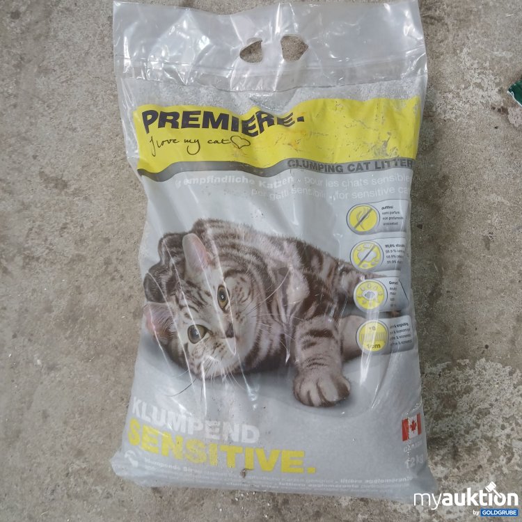 Artikel Nr. 990651: Premiere Klumpend Katzenstreu sensitiv 12kg