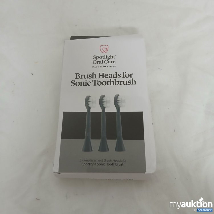 Artikel Nr. 361652 Artikel Nr. 361652: Spotlight Brush Heads for Sonic Toothbrush 3 Stück