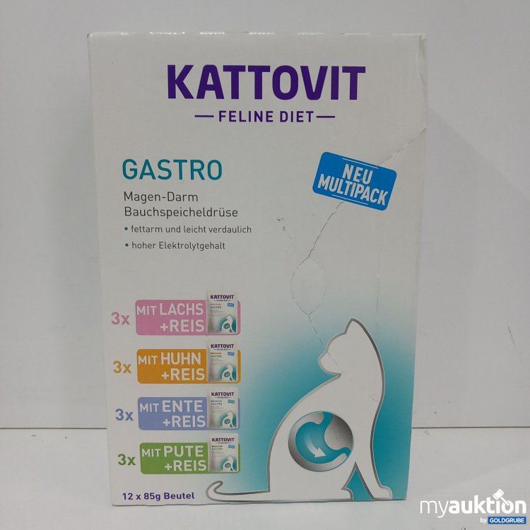 Artikel Nr. 818652 Artikel Nr. 818652: Kattovit Katzenfutter Mix 12x85g