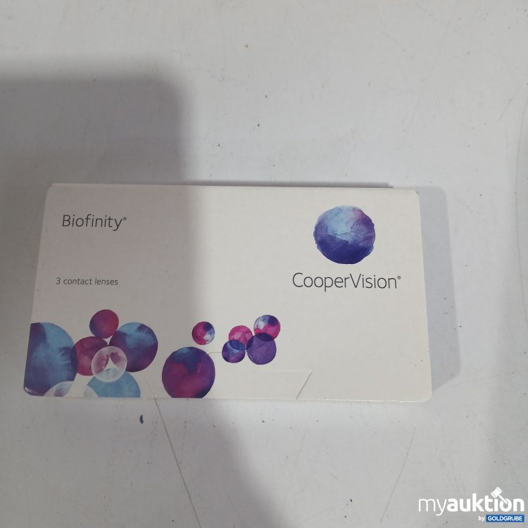 Artikel Nr. 820652 Artikel Nr. 820652: Biofinity CooperVision 3 contact lenses