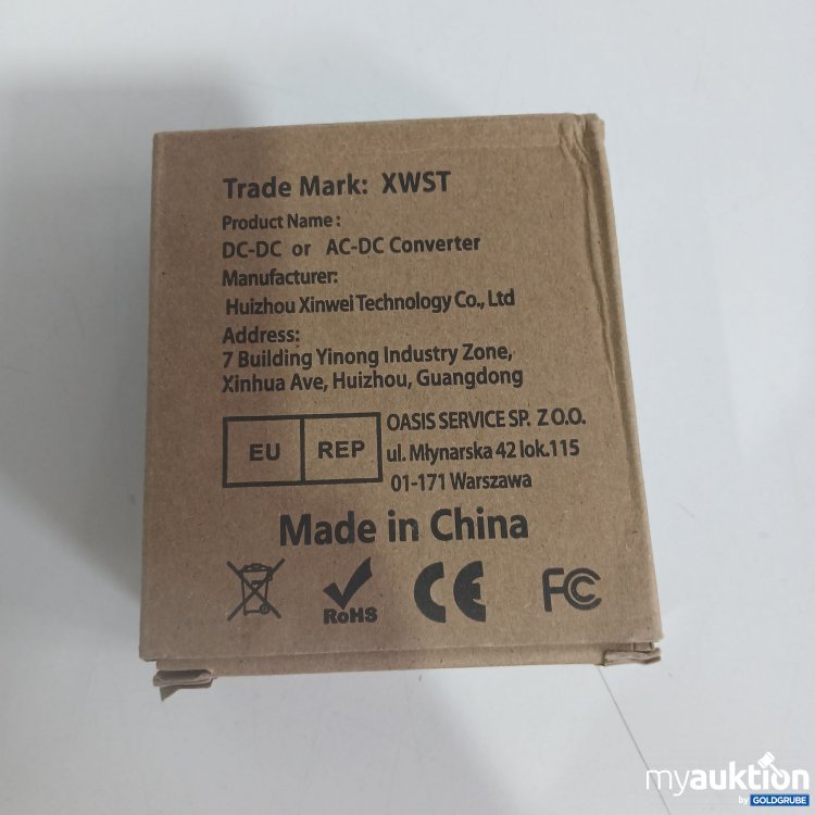 Artikel Nr. 827652 Artikel Nr. 827652: XWST DC-DC or AC-DC Converter