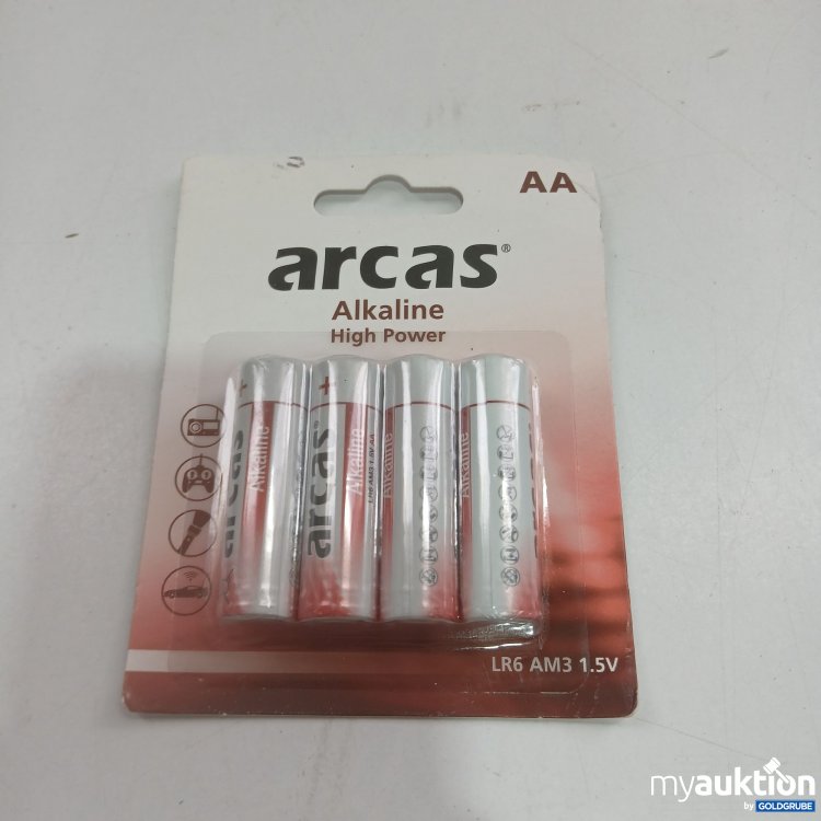 Artikel Nr. 844652 Artikel Nr. 844652: Arcas Alkaline AA 4 Stück