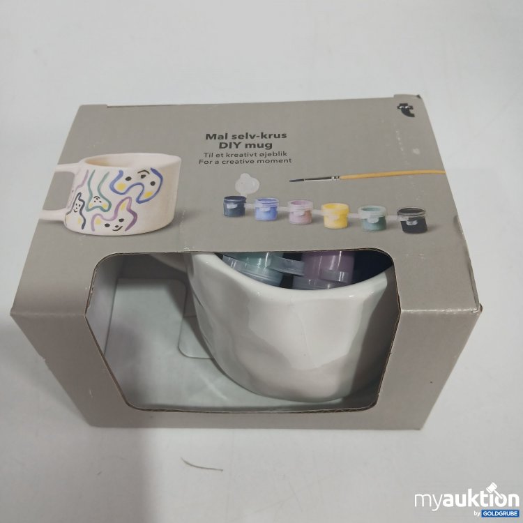 Artikel Nr. 846652: Mal selv-krus DIY Mug 