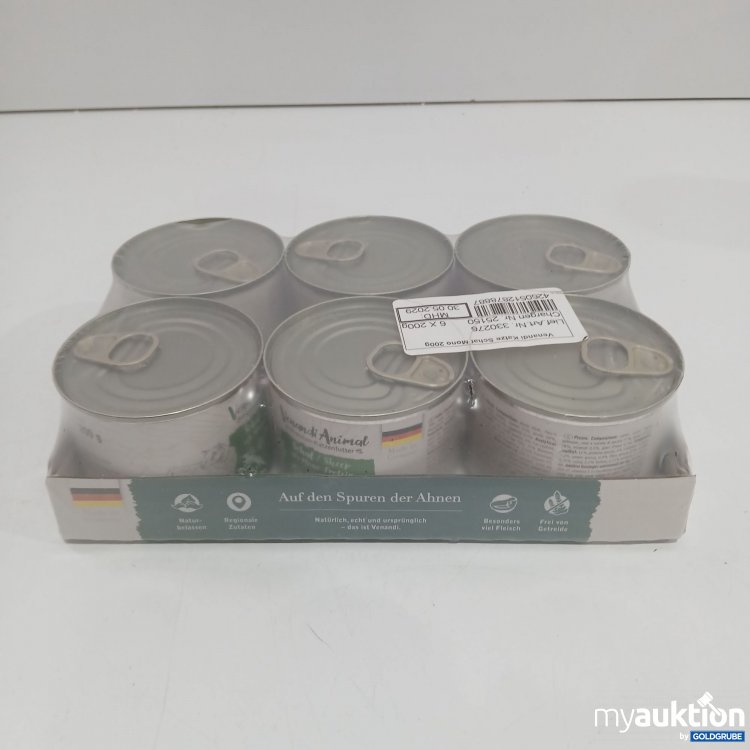 Artikel Nr. 871652 Artikel Nr. 871652: Venandi Katzenfutter 6x200g