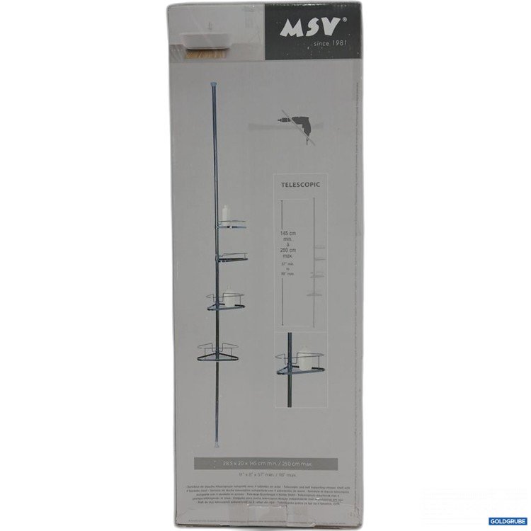 Artikel Nr. 921652: MSV Teleskopregal 145-250 cm