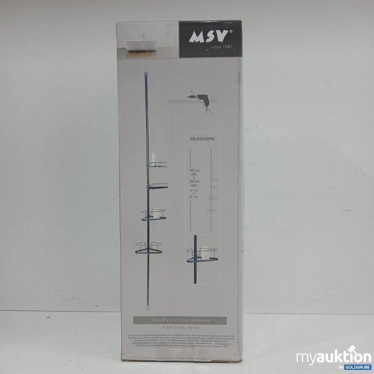 Artikel Nr. 921652: MSV Teleskopregal 145-250 cm