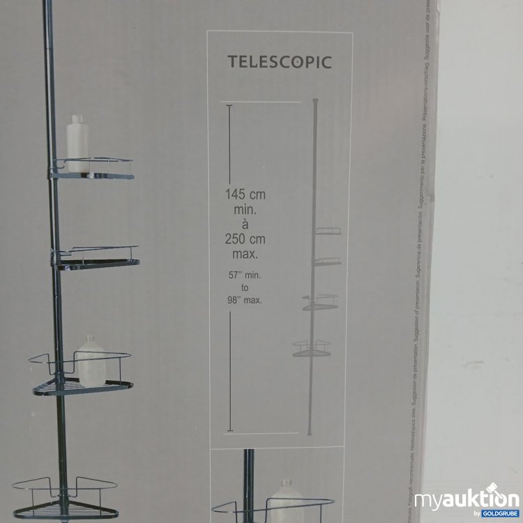 Artikel Nr. 921652: MSV Teleskopregal 145-250 cm