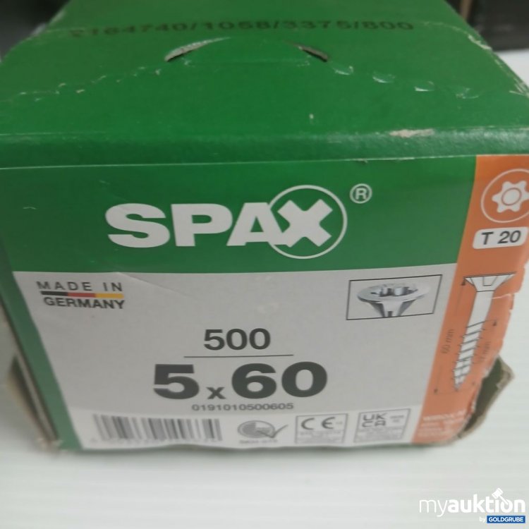 Artikel Nr. 922652 Artikel Nr. 922652: SPAX Schrauben 5x60