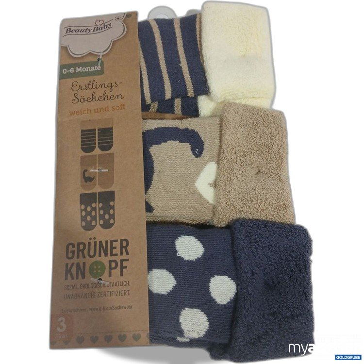 Artikel Nr. 963652: Beauty Baby Erstlings Socken 0-6 Monate