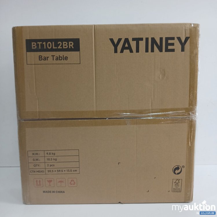 Artikel Nr. 972652 Artikel Nr. 972652: Yatiney Bar Table BT10L2BR