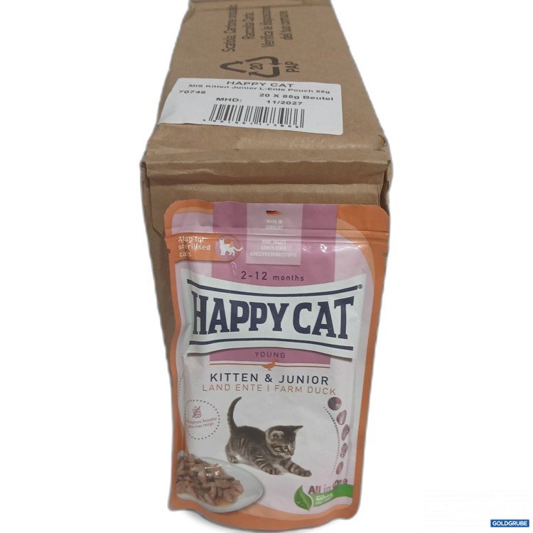 Artikel Nr. 986652: Happy Cat Kitten Junior Land-Ente 20x85g 