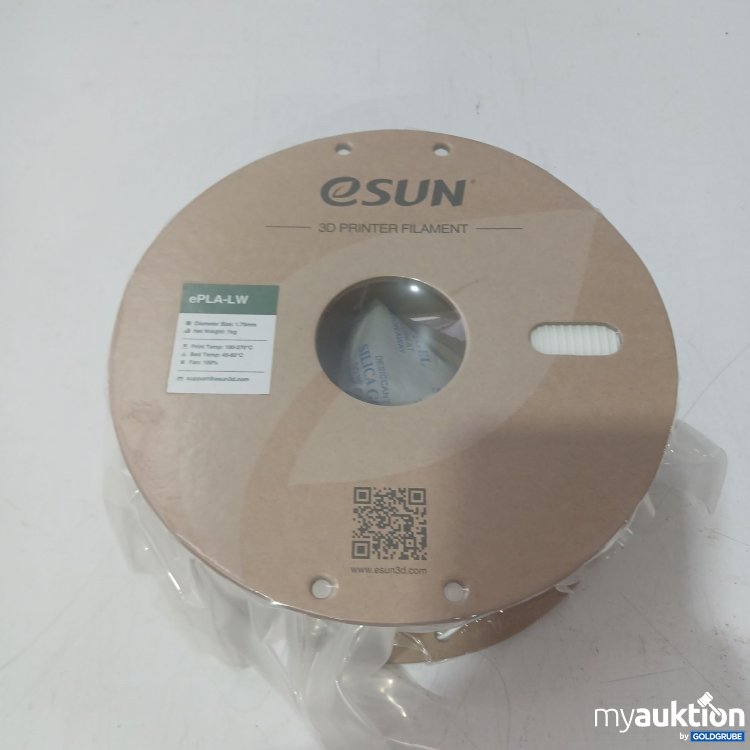 Artikel Nr. 993652 Artikel Nr. 993652: Esun PLA Filament weiß 1.75mm 1kg