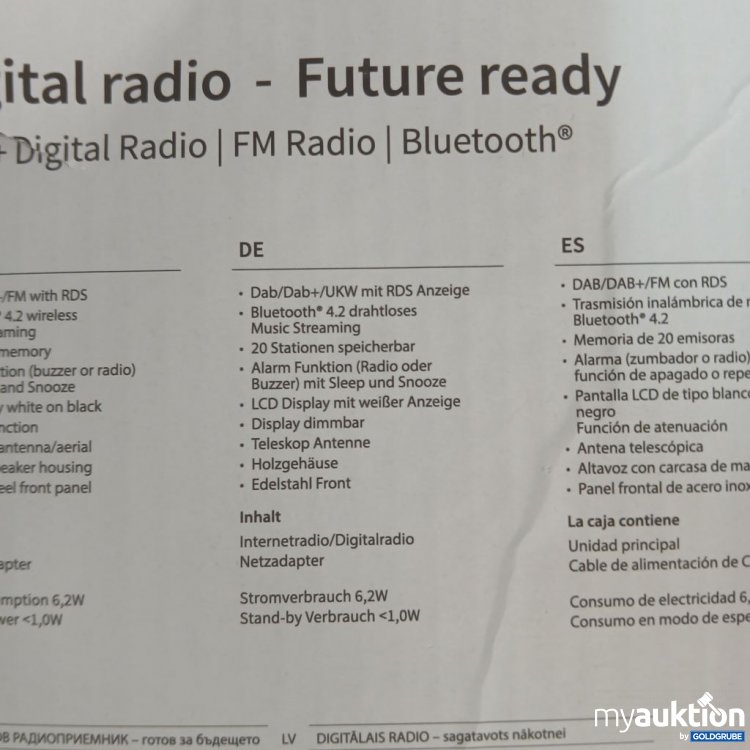 Artikel Nr. 446653: SHARP Digital Radio DR-450(BR)
