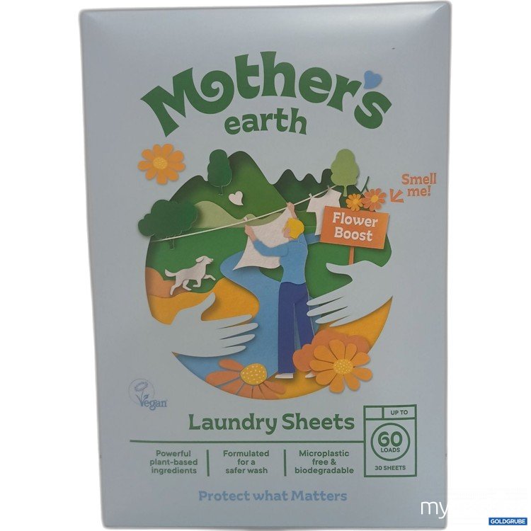 Artikel Nr. 460653: Mothers Earth Loundry Sheets Flower Boost 30Sheets