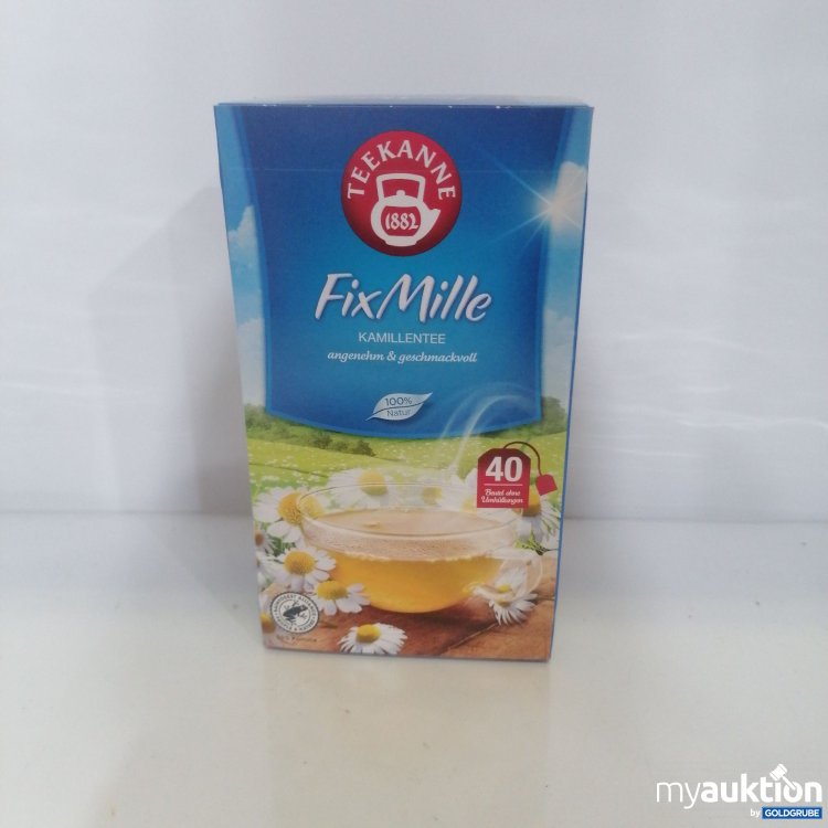 Artikel Nr. 769653 Artikel Nr. 769653: Teekanne FixMille 40 Doppelkammerbeutel