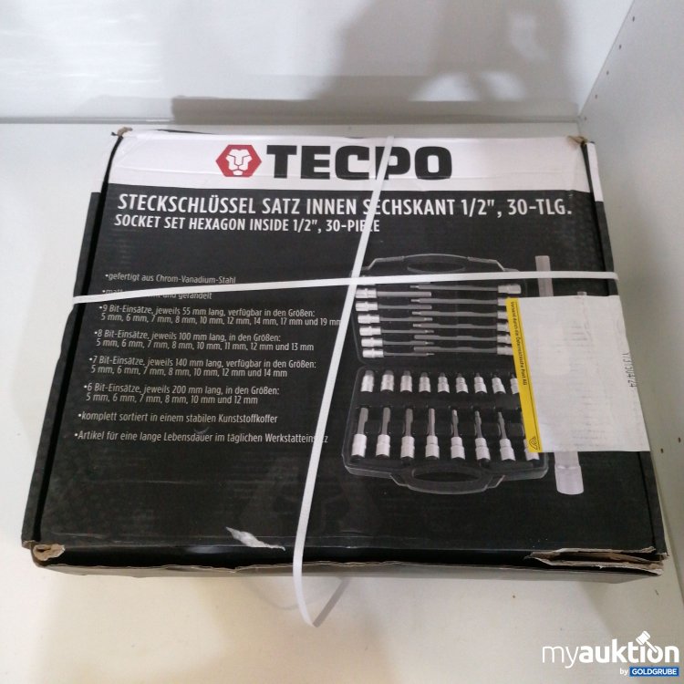 Artikel Nr. 770653 Artikel Nr. 770653: Tecpo Steckschlüsselsatz Innensechskant 1/2" 30tlg